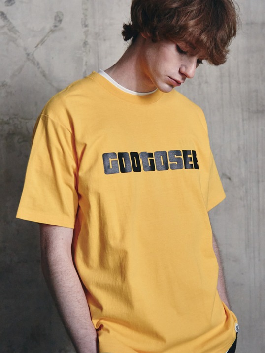콜라보토리랩 BASIC LOGO T-shirts YELLOW [GDAMB2003M]