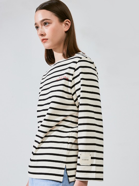 striped long sleeve t-shirt _DN